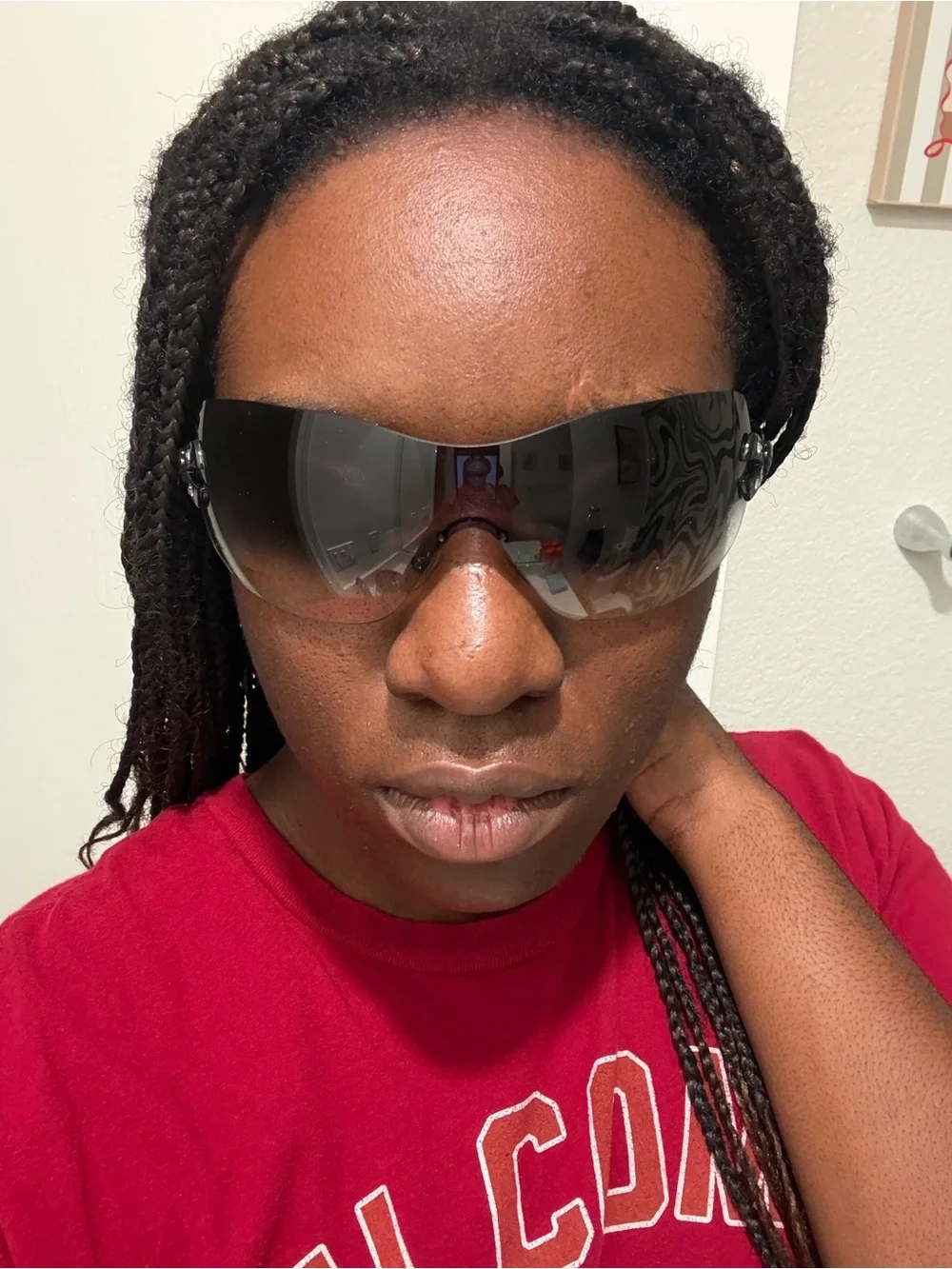 Versace Y2K Shield Sunglasses